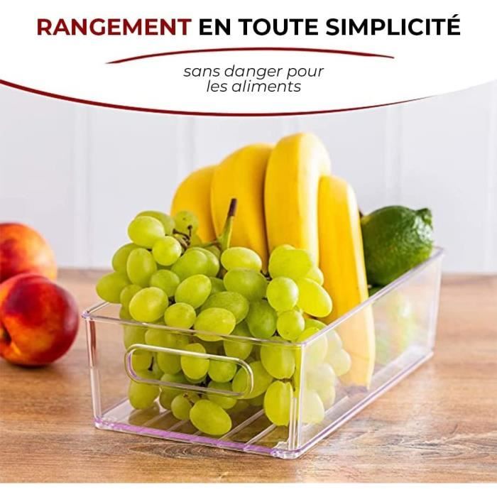 Boîte De Rangement Transparente Pour Réfrigérateur 4 - Temu Belgium