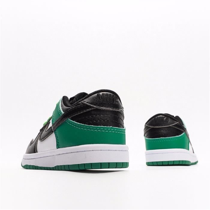 Chaussures pour enfants Nike SB Dunk Low Vert Noir Autrement Synthetique Enfant Mixte Green black Cdiscount Chaussures