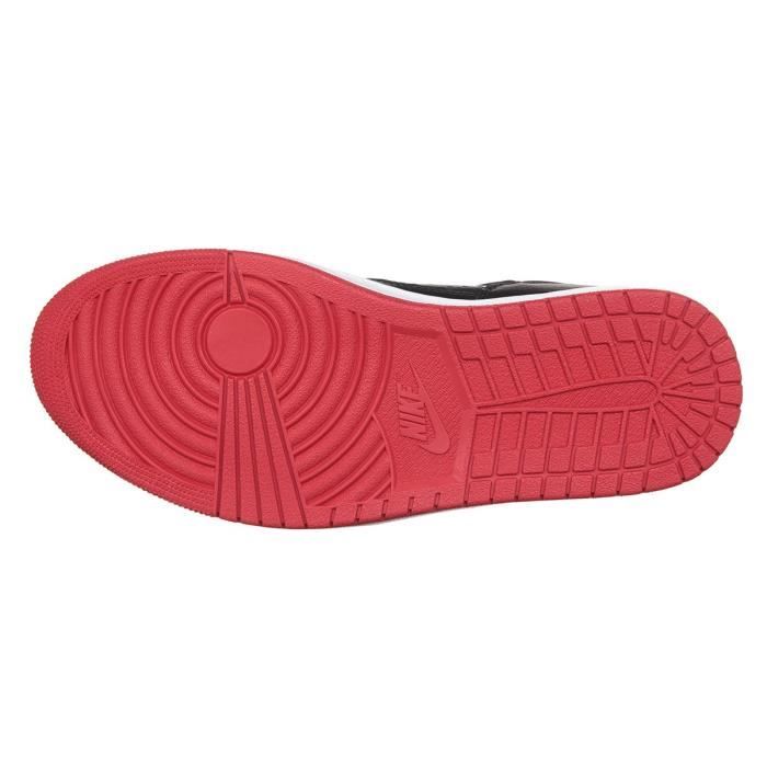 Baskets Access JORDAN Homme Noir Rouge et Blanc Noir