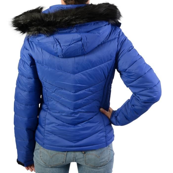 Doudoune SuperDry Fuji Slim 3 in 1 Cobalt Cdiscount Pret a Porter