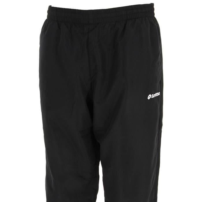 Jogging Homme Lotto Milano II Cuff Noir Fitness Confortable Noir Cdiscount Pret a Porter