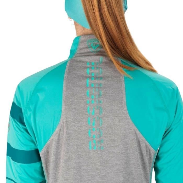 Veste de ski femme Rossignol Poursuite turquoise XS