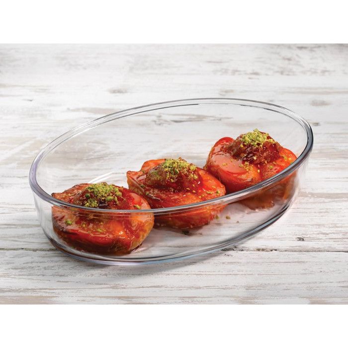 Paris Prix Secret De Gourmet - Saladier Rond Verre Arha 28cm Avec Support Bois