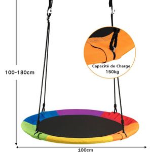 Promo Balançoire Nid D'oiseau ø113 Cm chez Lidl Promo Balançoire Nid D'oiseau ø113 Cm chez Lidl