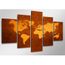 Tableau Moderne Imprimé 160 X 80 Cm Carte Monde Achat