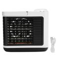 Climatiseur Portable– Refroidisseur d'Air USB avec Batterie 2000mAh et Filtration – pour Bureau, Chambre