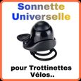 Sonnette Universelle Pour Vélos trottinettes électrique Bicyclettes Sonnette Wispeed Urbanglide Go ride pour guidon 20 à 30 --0