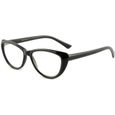 Lunette Loupes femme Ilda Noire +1,5 Dioptrie, lunette de lecture ovale classe et tendance collection New Time-0