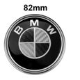 Fibre de carbone Emblème Logo Sigle BMW Capot / Coffre 82mm Série 1/3/5/6/7/8/X/Z E30/E34/E36/E39/E46/E90/E91/X5/M3/M5-0