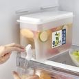 Bouilloire froide avec robinet, grande capacité, réfrigérateur, théière à fruits, seau à glace, distributeu ATTRAPE-REVES --0