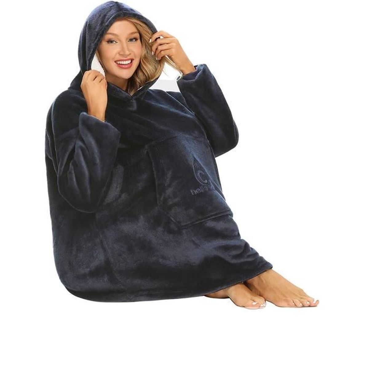 Couverture à Capuche surdimensionnée,Sweat à Capuche Portable,Sweat à