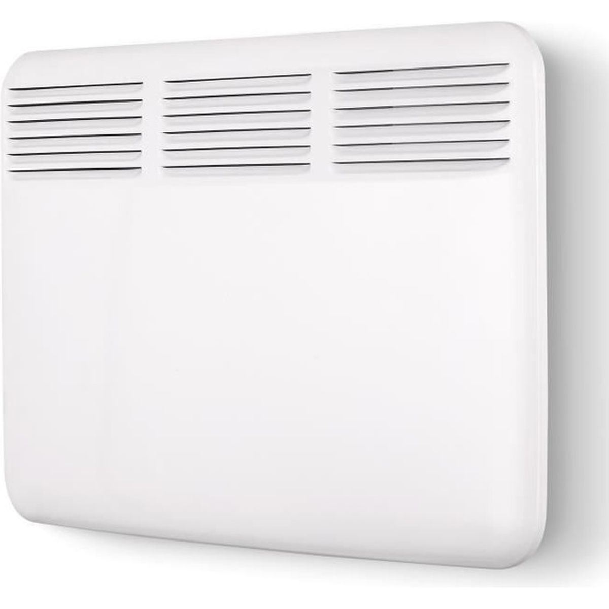 Radiateur Électrique 1500W Inertie Fluide Chauffage Convecteur Mural Horizontal
