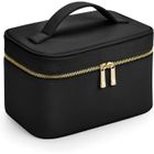 IAMS CHIEN Boutique Beauty Case Trousse De Toilette En Cuir Synthétique Saffiano Avec Poches Intérieures Et Poignée De Transport 23 X 1[H9137]