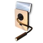 Applique Murale LED Orientable 6W - 2700K - Style Nordique - Interrupteur Intégré - Pour Chambre Ou Salon