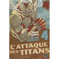 L'attaque des titans Tome 4 : Edition colossale