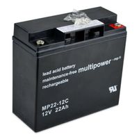 multipower MP22-12C 22Ah Batterie de plomb