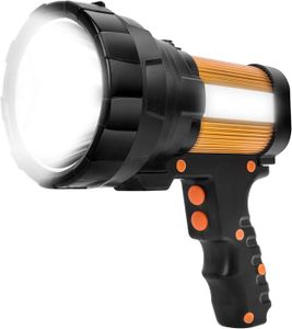 Lampe Torche Led Ultra Puissante,500000 Lumens Lampe De Poche