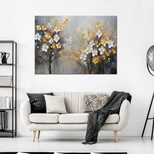 Deco Cadre Décoration Salon Bateaux Voiliers Morceau Moderne Impression sur Toile 120x80cm Image Tableau Decoration Murale Chambre Horizontal Art Wall