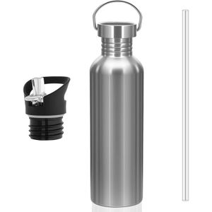 Gourde Isolée Mikasa 500 Ml – Acier Inox, Motif Animal, Garde Au Froid 18h / Chaud 12h