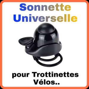 SONNETTE - KLAXON VÉLO Sonnette Universelle Pour Vélos trottinettes élect