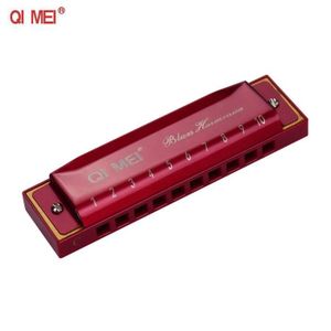 Swan Harmonica 10 Trous Cle De C D Or Avec Etui Blues Harpe Metal Acier Nouveau Achat Vente Harmonica Swan Harmonica 10 Trous Cle De