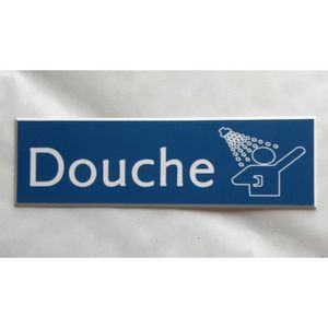 plaque gravée /"ENTREZ SANS FRAPPER/" ft 29x100 mm