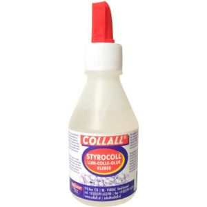 COLLE - PATE FIXATION Colle pour polystyrène 100ml {couleur}