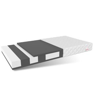 Matelas respirant et imperméable en mousse pour berceau de bébé 