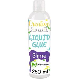 COLLE - PATE ADHESIVE Creative Deco Colle Liquide pour Slime | 250 ml | 