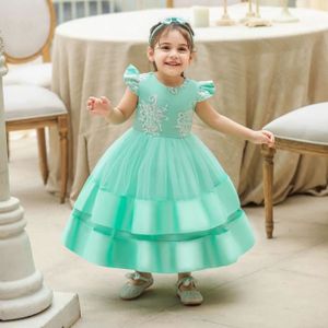 ROBE Robe Fille Enfants mignon nouvelles bouffantes Princesse Performance Fête d'anniversaire Mode - Vert HBSTORE