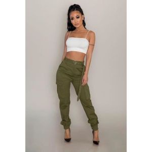 Jean militaire outlet femme taille haute