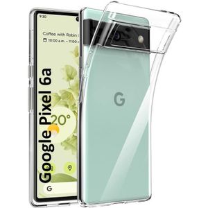 COQUE - BUMPER Coque pour Google Pixel 6a - Silicone Gel TPU Tran