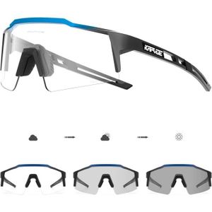 LUNETTES DE SOLEIL Lunette De Cyclisme Photochromique Homme Femme Garçons Filles Tr90 Cadre Lunette Vélo Vtt Protection Uv400[J588]