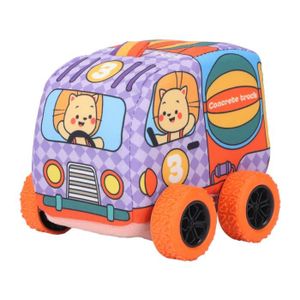 FAUTEUIL - CANAPÉ BÉBÉ SURENHAP Les enfants en tissu tirent la voiture Voiture en tissu pour enfants, dessin animé, Interaction jeux piece Tapez 3