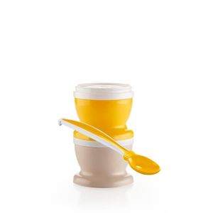 CONSERVATION REPAS THERMOBABY 2 PETITS POTS POUR NOURRITURE Ananas