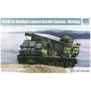 VOITURE À CONSTRUIRE TRUMPETER - Trumpeter - M270/a1 Multiple Launch Rocket System - Norway