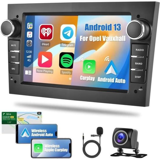 Autoradio Android 13 Pour Volkswagen Sharan 2012-2018 - 9 Pouces, Carplay Sans Fil, GPS, Bluetooth & WiFi