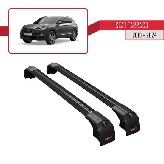 ipqi ACE-1 Dakdrager bagagedrager compatibel met Volkswagen T5 Multivan 2003-2015 Spoorstaven Grijs Aluminium 2 Staven