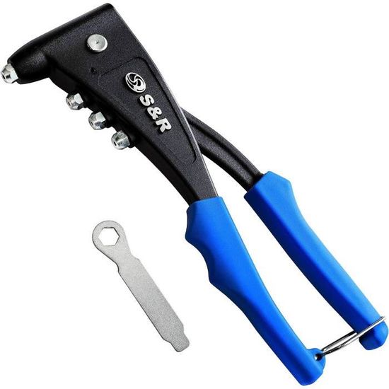 Pince à Riveter Professionnelle Technic – Pour Rivets M3 à M6, 200 Mm