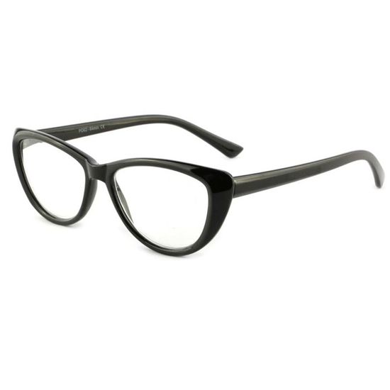 Loupes femme Ilda Noire +1,5 Dioptrie, de lecture ovale