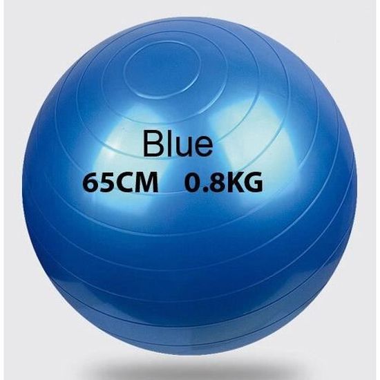 Ballon De Gym Kawanyo Avec Support Anti-roulement - 51cm - Noir