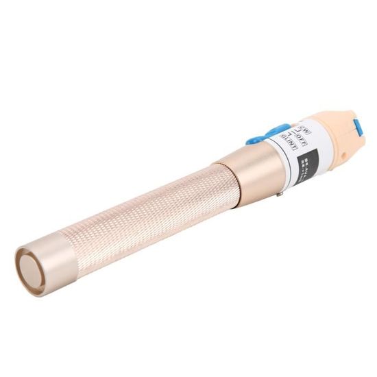 Elfcam® VFL 15mW Localisateur Visuel De Défauts Fibre Optique - Batterie 1800mAh, Testeur FTTH SC/FC/ST/E2000