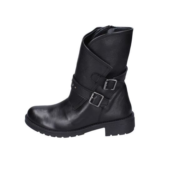 Bottines Femmes BAKERS En Cuir Noir - Taille 7.5 US - Talons Hauts - Neuves