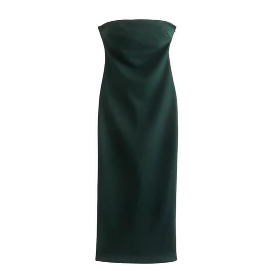 Jupe longue velours extensible REVELATION bordeaux - S'Quise