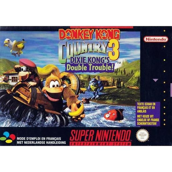 Donkey Kong Country 2 [FAH] - Super Nintendo SNES - Boîte Seule