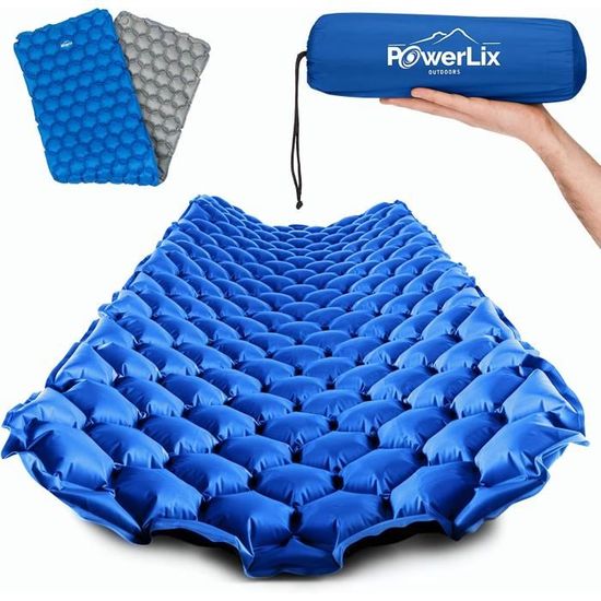 Matelas Gonflable Campingwise 2023 - 200x70 Cm, Pompe Intégrée, Léger, Compact, En TPU