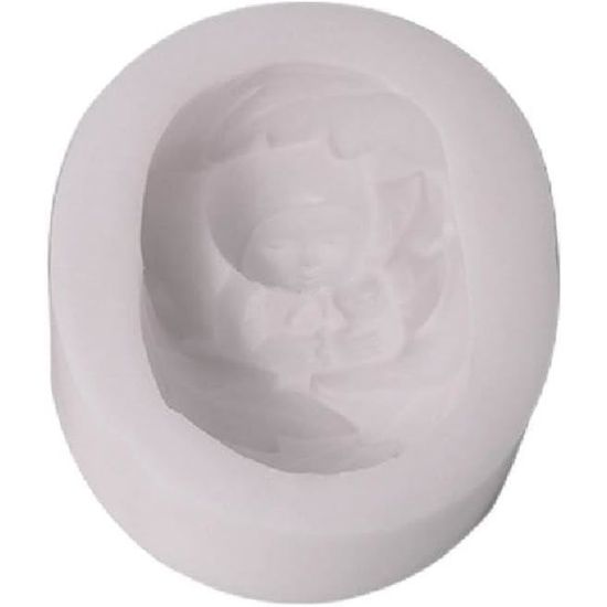 Moule Bébé Hérisson Pour Résine, Plâtre, Savon Ou Bougie