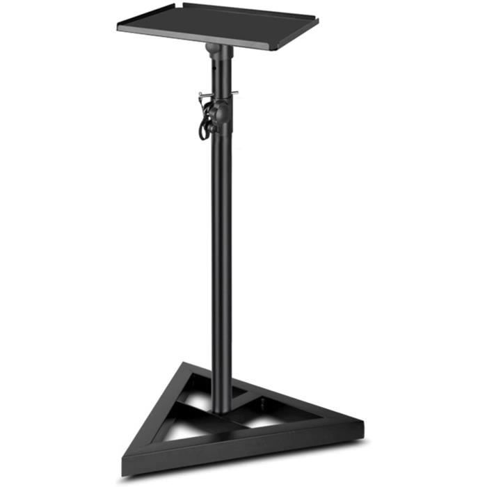 Adaptateur Rotatif 35 Mm Pour Trépied De Haut-parleur DJ/PA - Plateau Réglable 175x110 Mm - Fixation Par Vis 13 Mm Max