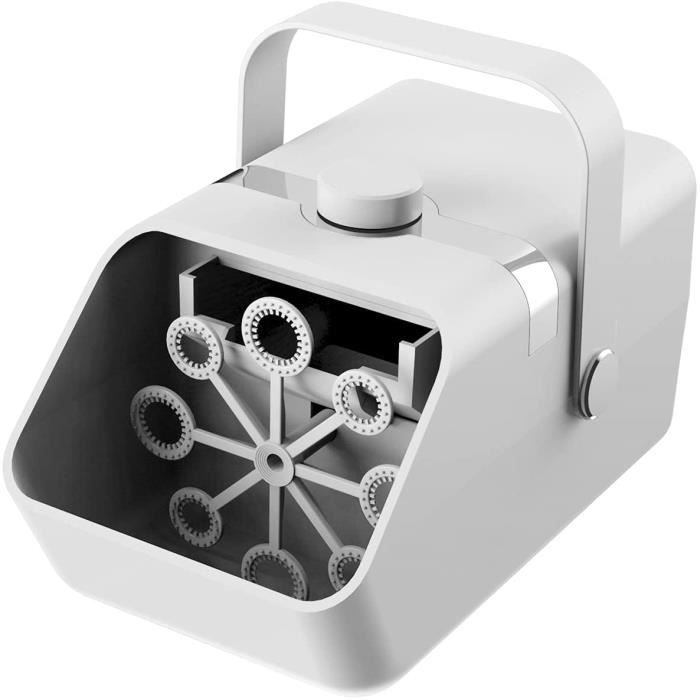 Machine à Bulles Automatique Avec Lumière Et Musique - Torche Portable Pour Enfants - Jeu D'extérieur - Fonctionne Sur Batterie - 5