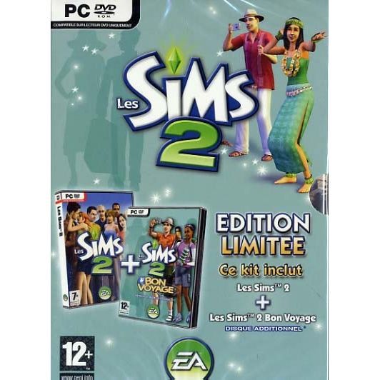 Les Sims 2 + Les Sims 2 Bon Voyage / PC Dvd-Rom